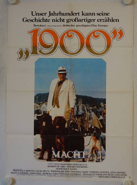 1900 - Novecento originale deutsche Filmplakate (3)